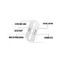 My-Blades Silver Double-Edge Razor Blades (100 Pieces)