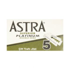 Astra Double Edge Razor Blades Superior Platinum (5 pieces)