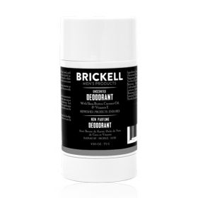 Brickell Deodorant Unscented 75 gr