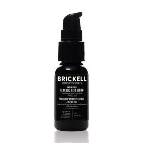 Brickell Men's Smooth Finish Glycolic Acid Serum 29 ml.