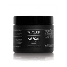 Brickell Flexible Hold Wax Pomade for Men 59 ml