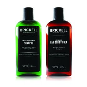 Brickell Men's Daily Revitalizing Hair Care Routine