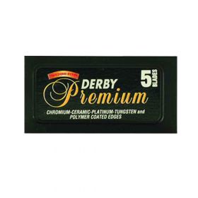 Derby Premium Double Edge Razor Blades Black (5 pieces)