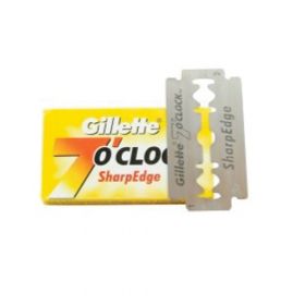 Gillette Double Edge Razor Blades 7 O'Clock SharpEdge (5 pieces)