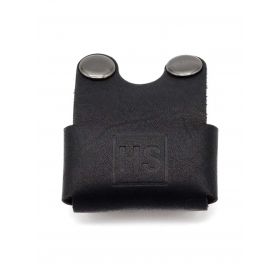 Henson Shaving Razor Head Cover - Black Leather