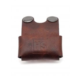 Henson Shaving Razor Head Cover - Brown Leather