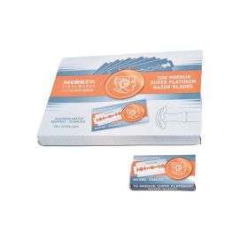 Merkur Super Platinum Double Edge Razor Blades 100 pack