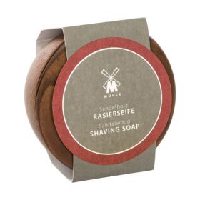 Mühle Shaving Soap Sandalwood in Wooden Bowl 65 gr.