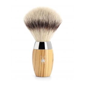 Muhle Silvertip Fibre Shaving Brush - Kosmo - Olive Wood (M)