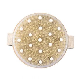 Pete and Pedro Wooden Body Scrub Brush