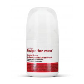 Recipe For Men Alcohol Free Antiperspirant Deodorant Roller 60 ml
