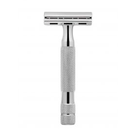 Rockwell 6C Adjustable Safety Razor White Chrome