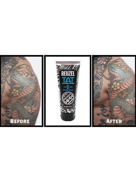 Reuzel Tattoo Care: Step #1 - Buff Exfoliating Wash - 3.38 oz