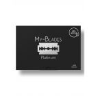 My-Blades Platinum Double-Edge Razor Blades (100 Pieces)