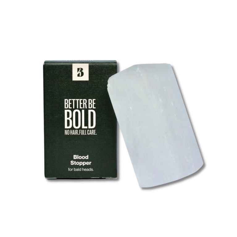 Better Be Bold Blood Stopper for Bald Heads | Alum Stone 75 gr.