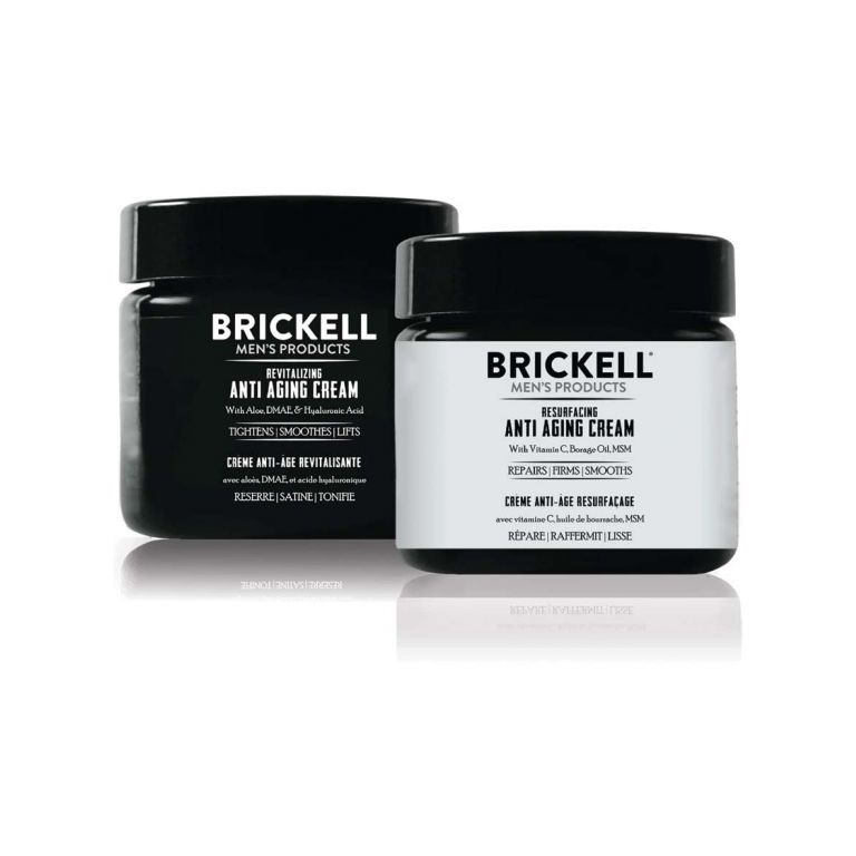 Brickell Day and Night Anti-Aging Cream Routine Unscented