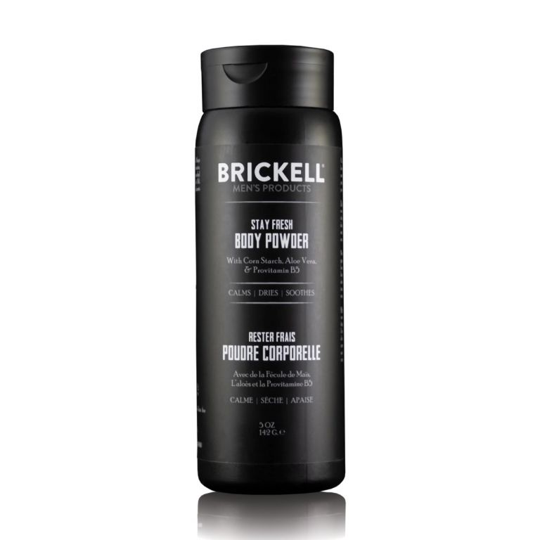 Brickell Stay Fresh Body Powder Unscented 142 gr. 