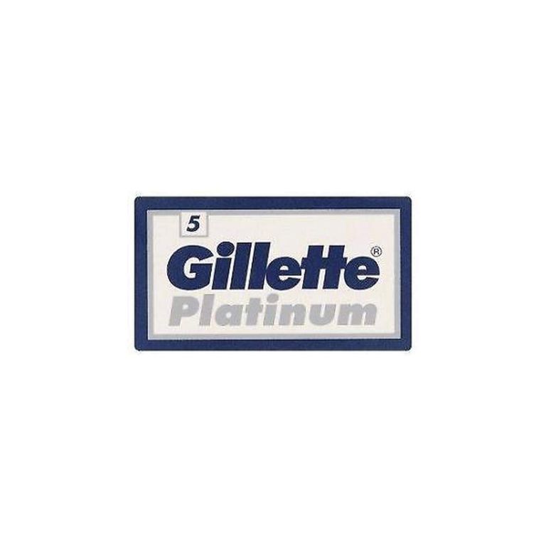 Gillette Double Edge Razor Blades Platinum (5 pieces)