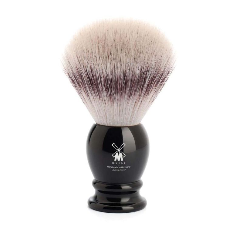 Muhle Silvertip Fibre Shaving Brush - Classic - Black (L)