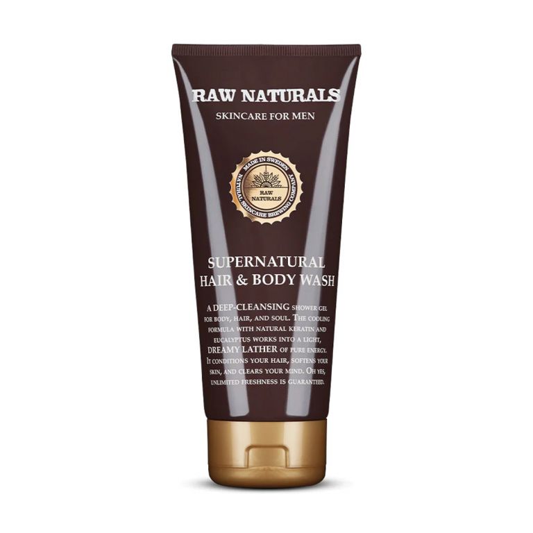 Raw Naturals Supernatural Hair and Body Wash 200 ml.