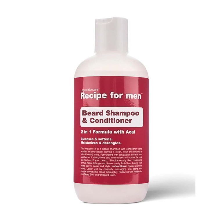 Recipe for Men Beard Shampoo and Conditioner 250 ml.