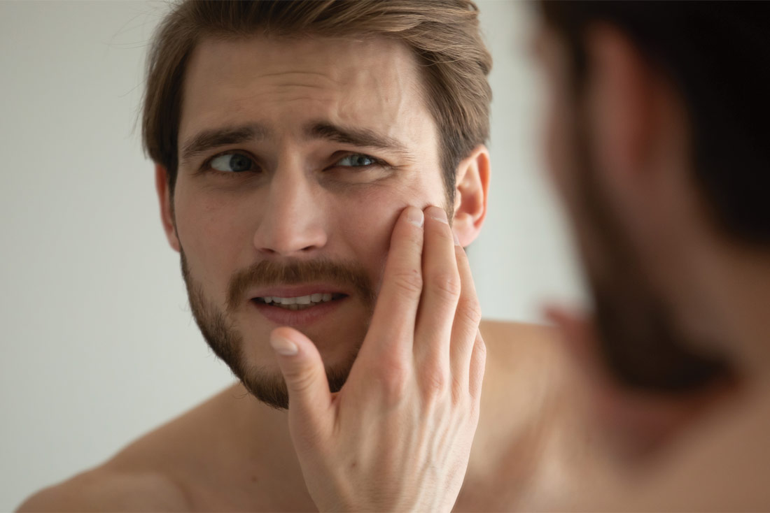How to get rid of oily skin for men?