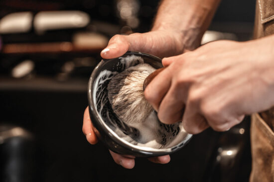 shaving brush for classic shaving