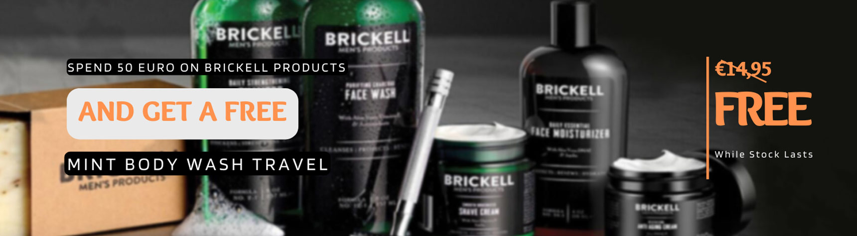 Brickell Men's Products Promotional Deal