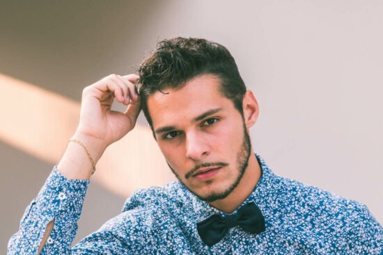 Mens short discount messy hair